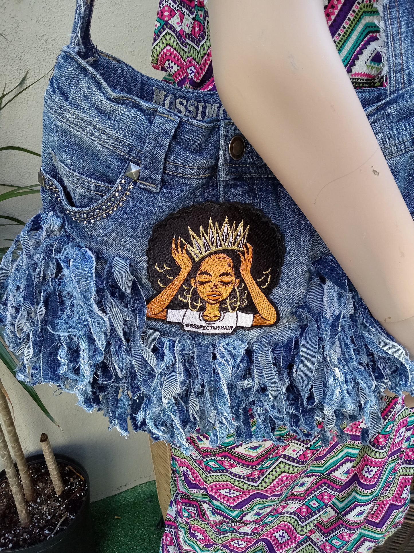 SHAGGY JEANS PURSE