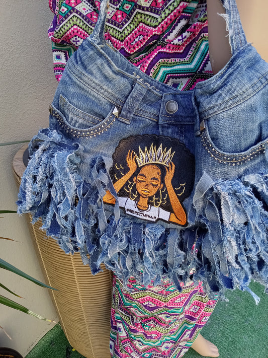 SHAGGY JEANS PURSE