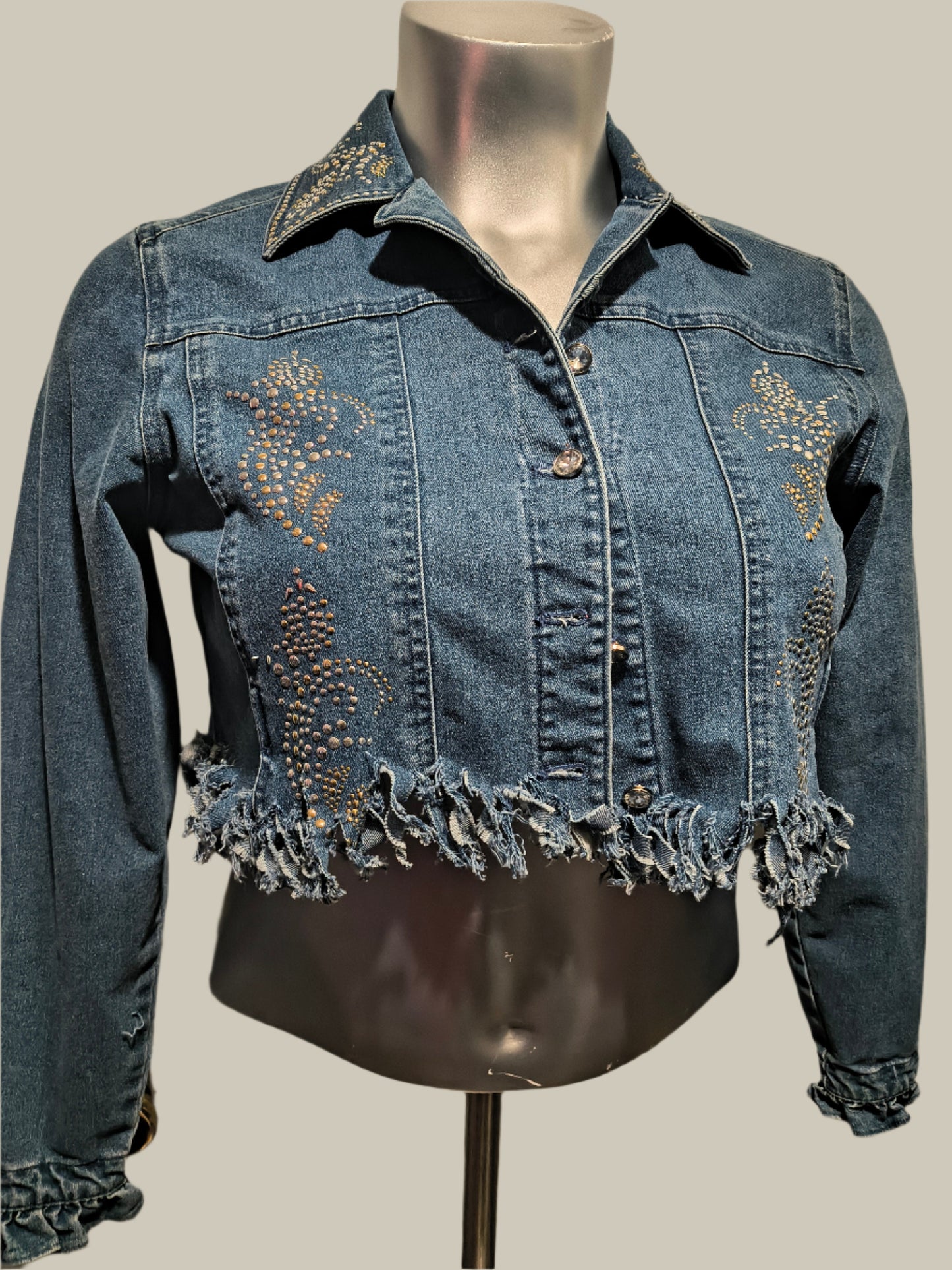COWGIRL WESTERN DENIM JACKET