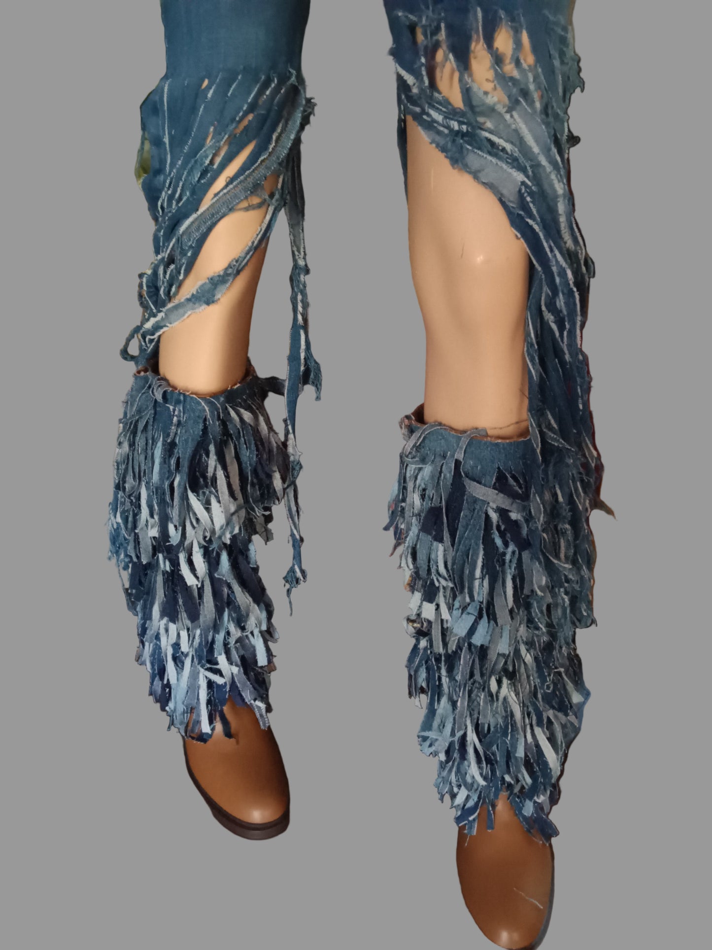 RUGGED BOHO SHAGGY BOOTS
