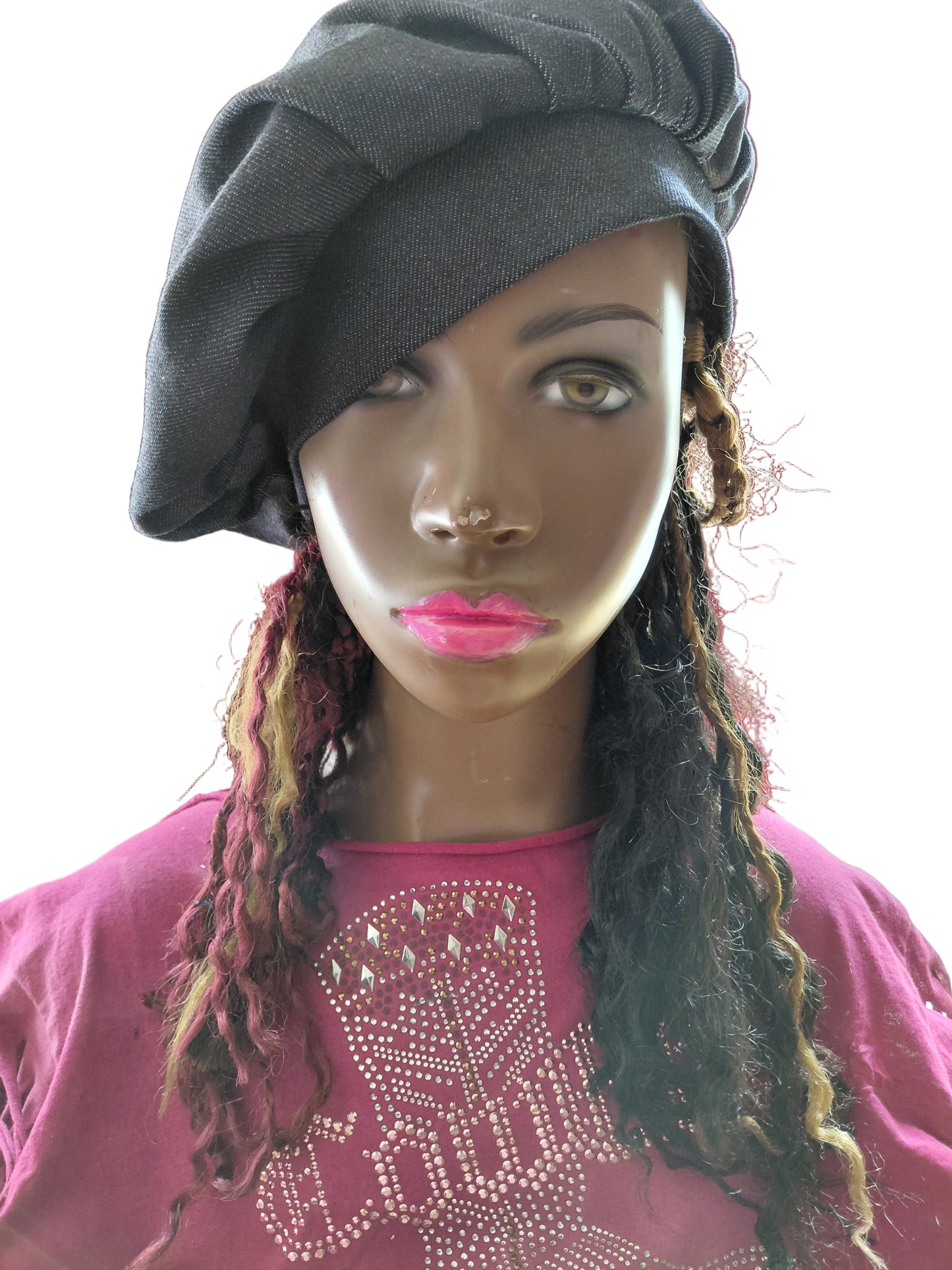 CLASSY DENIM BONNET/CAP