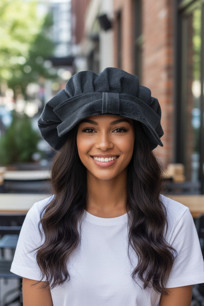 CLASSY DENIM BONNET