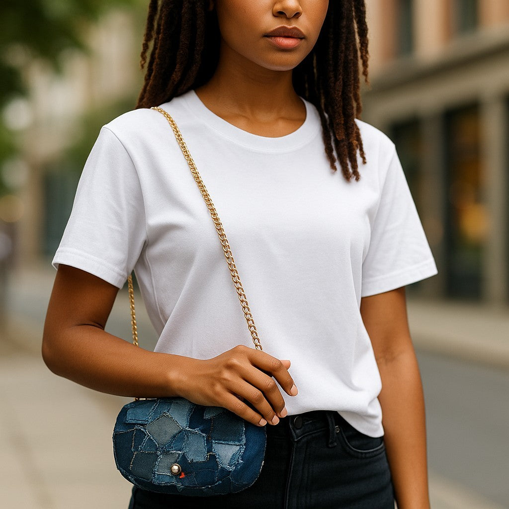 PATCH SMALL DEMIN PURSE