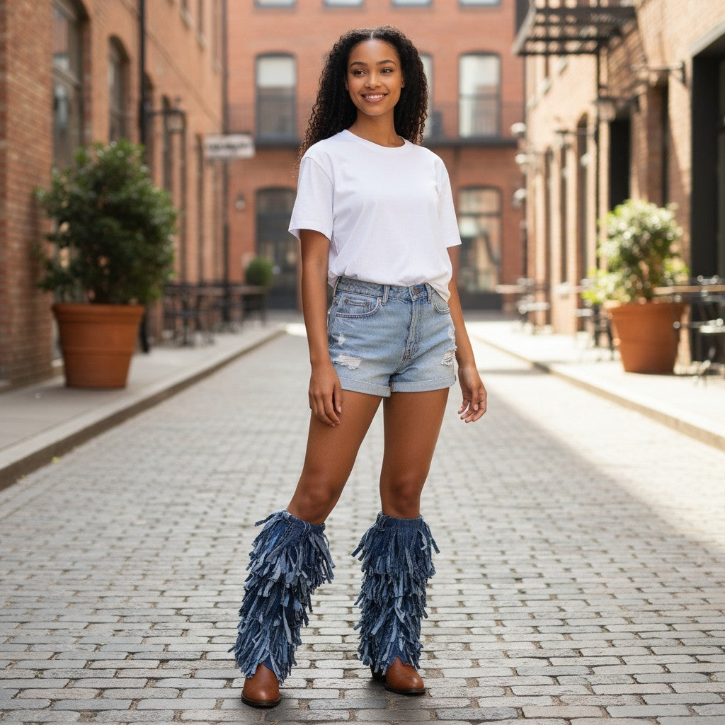 RUGGED BOHO SHAGGY BOOTS